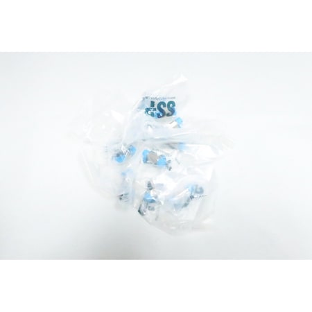 Ssp Box Of 10 Hex Long 1/8In Stainless NPT Pipe Nipple ISST2HLN1.5